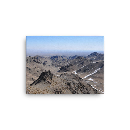Canvas, photo of Gobi mountains 17