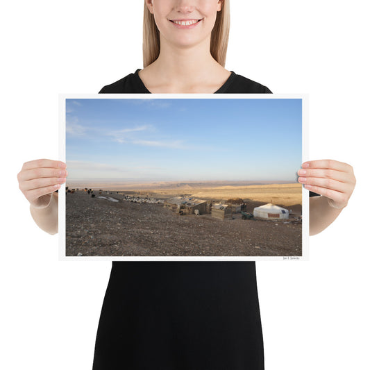 Poster, photo of Gher in Gobi Desert