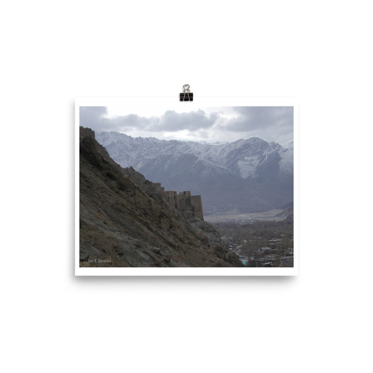 Poster, Leh palace in Ladakh India